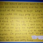 actual camp letter